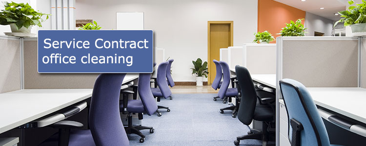 Service contract office cleaning